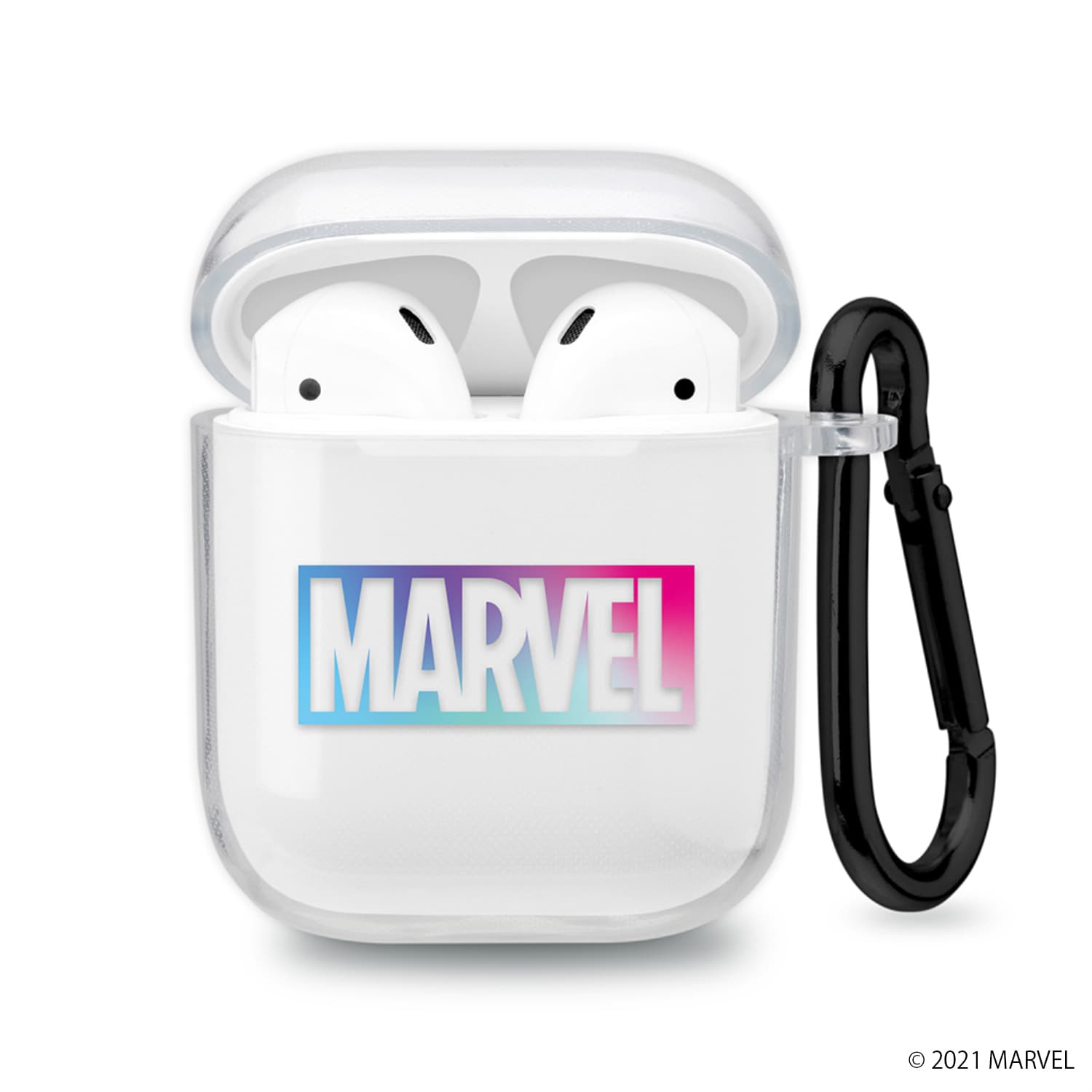 MARVEL】AirPods Pro・AirPods 充電ケース用 抗菌ソフトケース ｜ 株式 