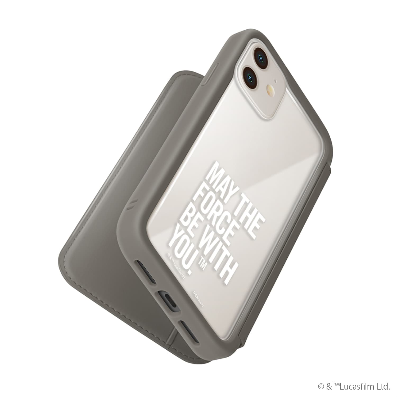 スマートフォン/携帯電話 スマートフォン本体 iPhone 12 mini用 ガラスフリップケース [ロゴ] ｜ 株式会社PGA