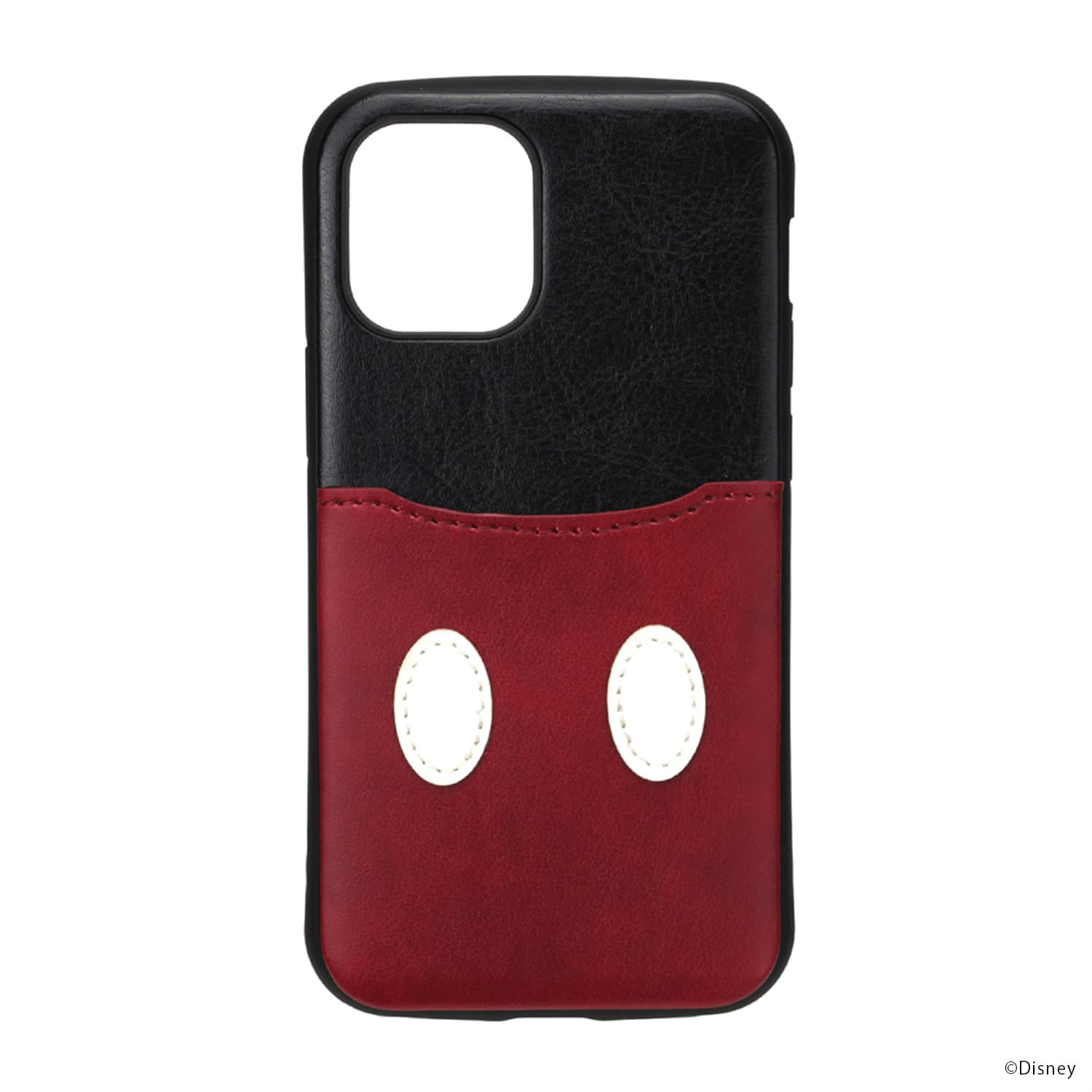 iPhone 12 mini用 タフポケットケース [ミッキーマウス＆ミニーマウス 