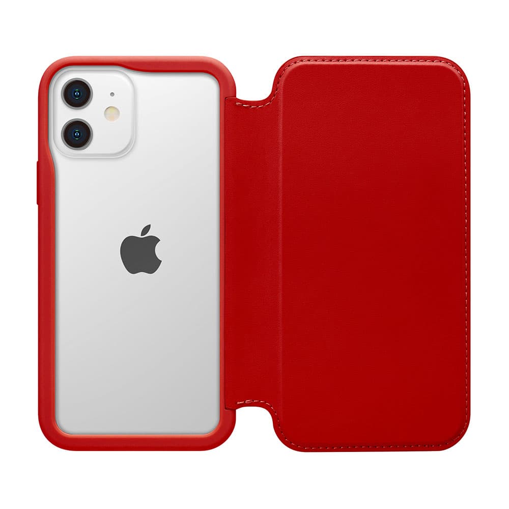 iPhone 12 mini用 ガラスフリップケース レッド ｜ 株式会社PGA