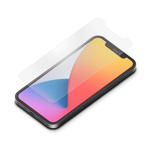 Iphone 12 Mini用 ガイドフレーム付き 液晶保護フィルム 衝撃吸収extra アンチグレア 株式会社pga