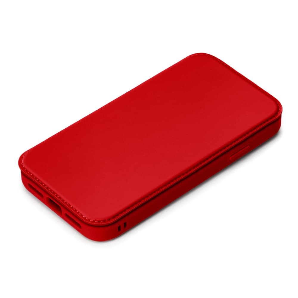 iPhone 12 /12 Pro用 ガラスフリップケース レッド|株式会社PGA iPhone 12 /12 Pro用 ガラスフリップケース レッド|株式会社PGA