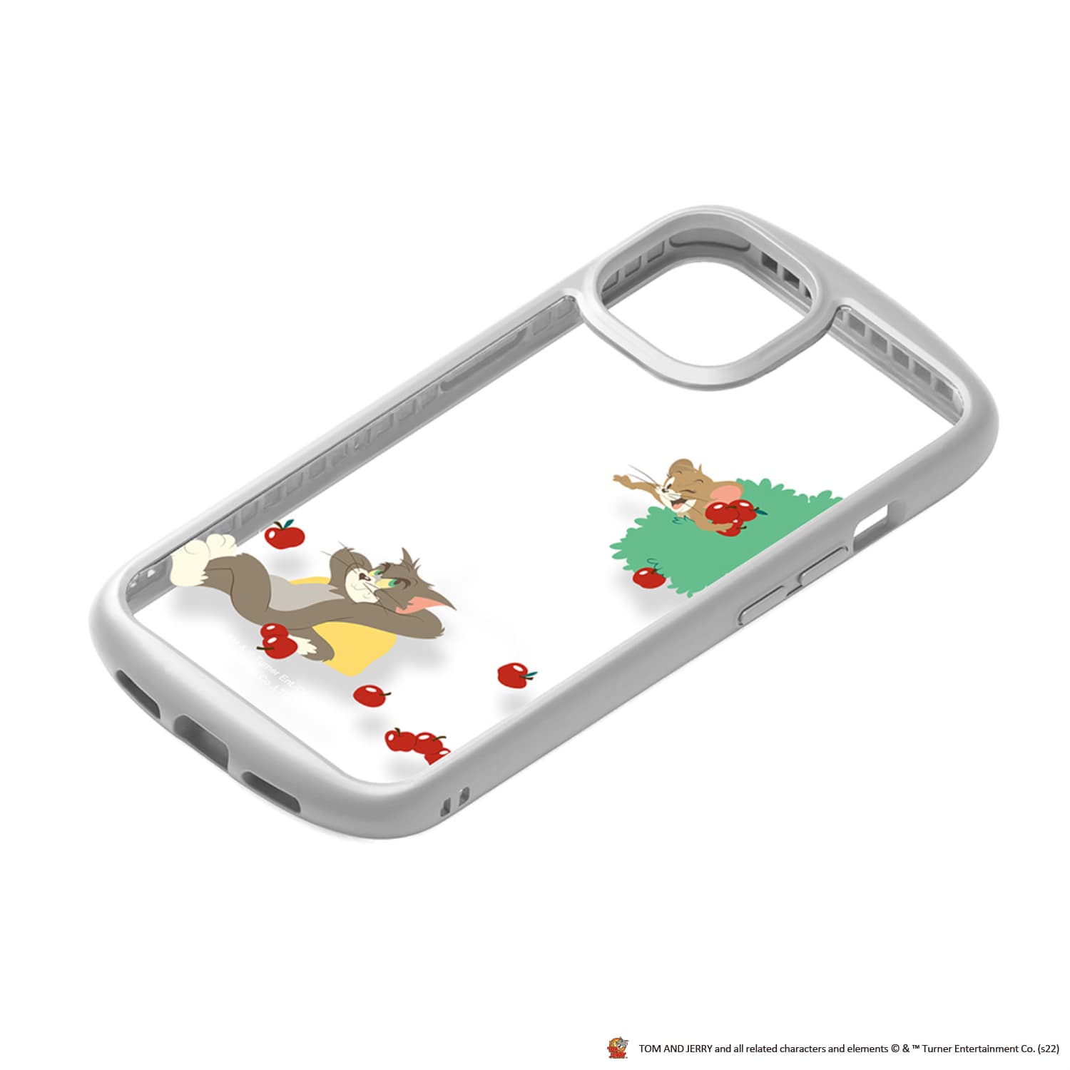 iPhone 14用 クリアタフケース [トムとジェリー/グレー] ｜ 株式会社PGA